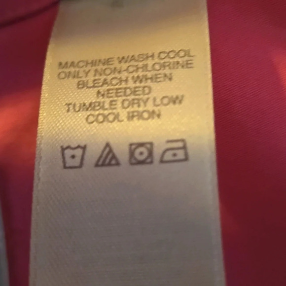 First Issue by Liz Claiborne Long Sleeve Pink Button Down Top LC size 2 (2X) - Picture 4 of 13